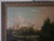Wood Large Windsor Castle Thames Landscape Oil Painting in Ornate Pierced Frame With Picture Light For Sale - Image 7 of 17