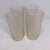 Glass Vintage Mid-Century Modern Frosted Pebbled Textured Glass Tumblers Vertical Ribbed 4.75" - Set of 4 For Sale - Image 7 of 8