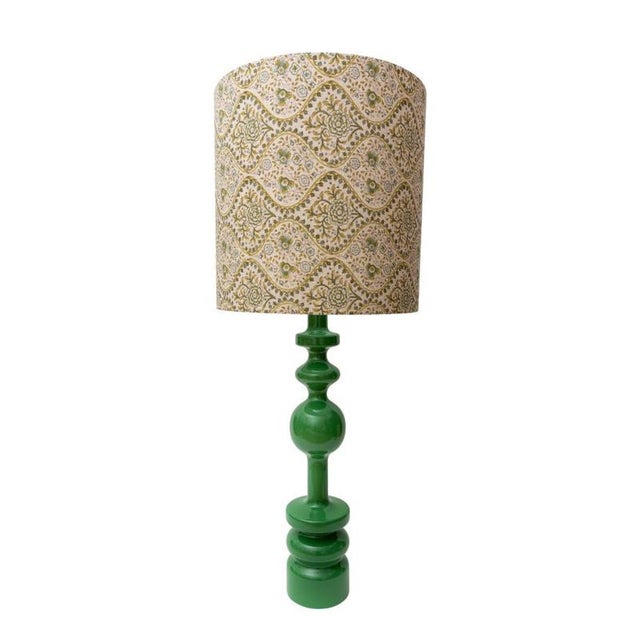 Not Yet Made - Made To Order Pamela GM Table Lamp in Beech with Lacquer and Aj Linen by Popus Editions For Sale - Image 5 of 13
