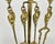 Vintage Bronze Fireplace Set, Set of 4 For Sale - Image 3 of 6