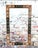 Large Moroccan Rectangular Wall Mirror, Expresso Brown Wood, Orange With Silver Embellishments For Sale - Image 11 of 12
