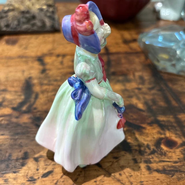 Royal Doulton Royal Doulton Art Nouveau Porcelain Figurine "Babie" Hn 1679 For Sale - Image 4 of 5