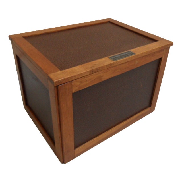 Vintage Dutch Filing Box, 1950s For Sale