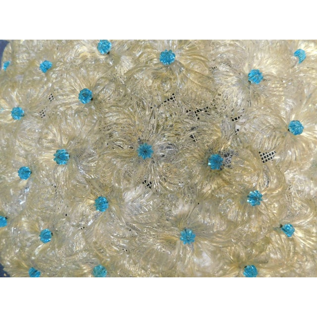 1960s Millefiori Flush Mount by Barovier E Toso For Sale - Image 6 of 6