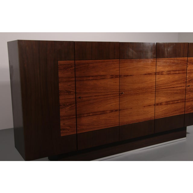 Large Wall Unit with Storage Space and Bar Cabinet, 1970 For Sale - Image 9 of 13