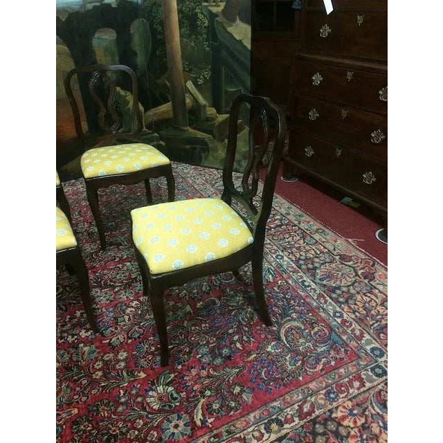 Vintage French Provincial Chairs, Set of Six Chairs For Sale - Image 10 of 14