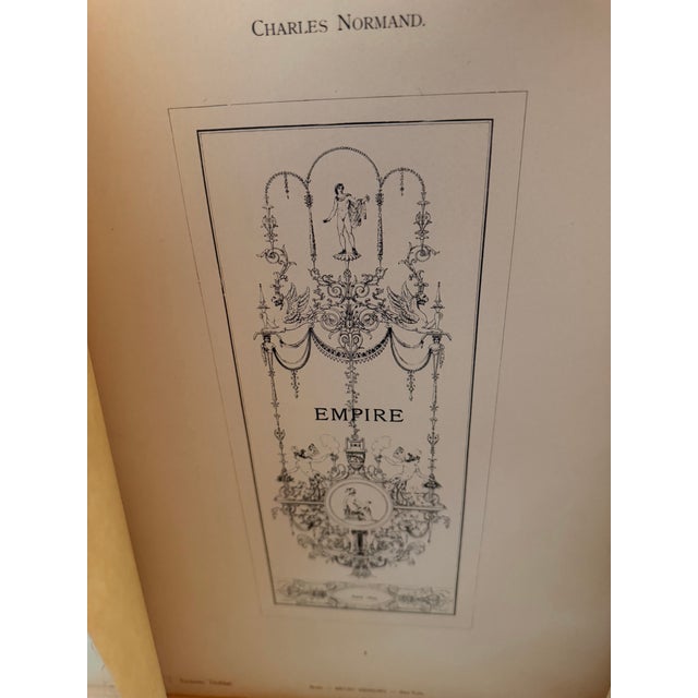 Mid 19th Century Antique Napoleonic Era French Furniture and Interior Design Portfolio 1803 For Sale - Image 5 of 7