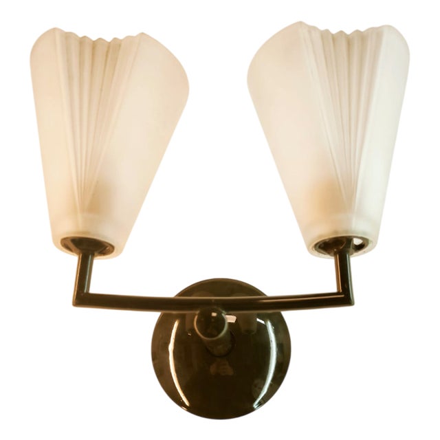 Green Guzzini Wall Light by Harvey Guzzini for Iguzzini For Sale