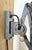 Grey Industrial Gooseneck Scissor Wall Lamp from Elektroinstala, 1960s For Sale - Image 13 of 18