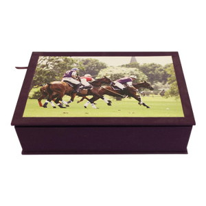 "Asprey London Boxed Limited Edition Polo Jigsaw Puzzle Set" (Nwot)