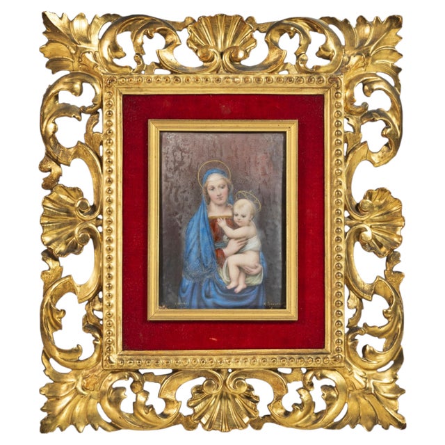 Antoine Soustre, Untitled, 1800s, Paint, Framed For Sale - Image 6 of 6