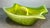 Mid-Century Modern Acid Green Leaf Shaped Art Pottery Ashtray For Sale In Orlando - Image 6 of 10