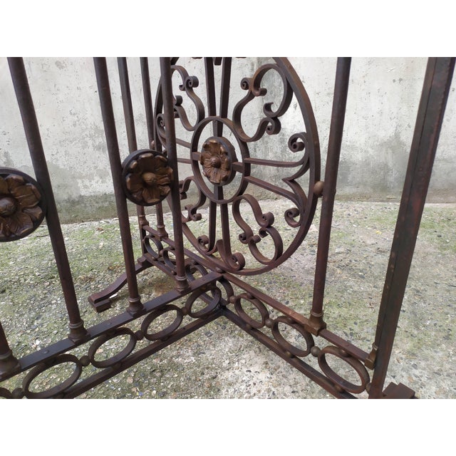 Antique Wrought Iron Table For Sale - Image 14 of 18