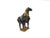 Oriental Ceramic Sancai Dark Blue Brown Beige Fengshui Artistic Horse Figure For Sale - Image 11 of 11