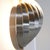 Swelling Aluminium Sconce by Henri Mathieu, 1970s For Sale - Image 11 of 16
