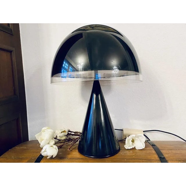 Mid-Century Modern Vintage Italian Plastic Baobab Table Lamp from iGuzzini, 1970s For Sale - Image 3 of 18