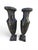 Large Greek Style Black Marble Vases, 20th Century, Set of 2 For Sale - Image 10 of 12