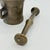 Rustic European 19th-Century Austrian or German Brass Apothecary Mortar and Pestle For Sale - Image 3 of 8