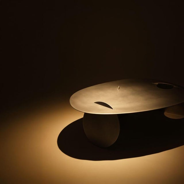 Alignment Aluminium Coffee Table by Bureau of Entropy For Sale - Image 11 of 14