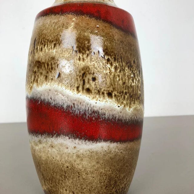 Fat Lava Ceramic Vase by Heinz Siery for Carstens Tönnieshof, Germany, 1970s For Sale - Image 13 of 16