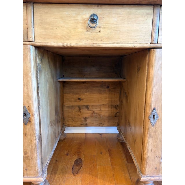 Antique European Pine Desk For Sale - Image 11 of 12