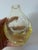 Glass Yellow Vase by Miloslav Klinger for Železný Brod Sklo For Sale - Image 7 of 11