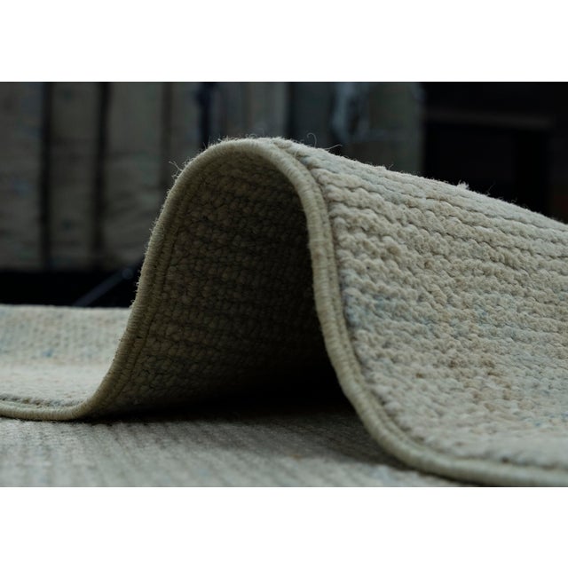 Textile Turkish Oushak Runner Rug 2'10" x 10'4" #17822 For Sale - Image 7 of 8