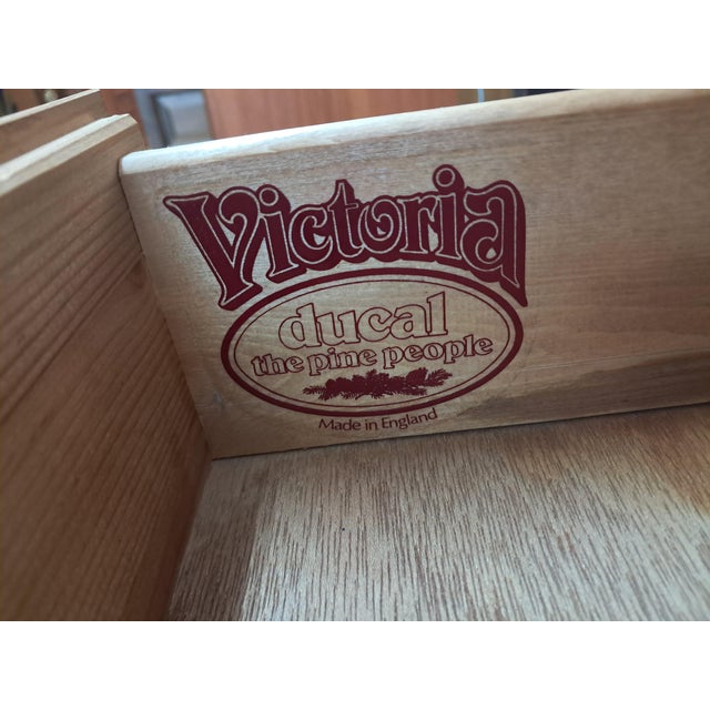 Vintage Pine Hall Console Table, 1980 For Sale - Image 12 of 18