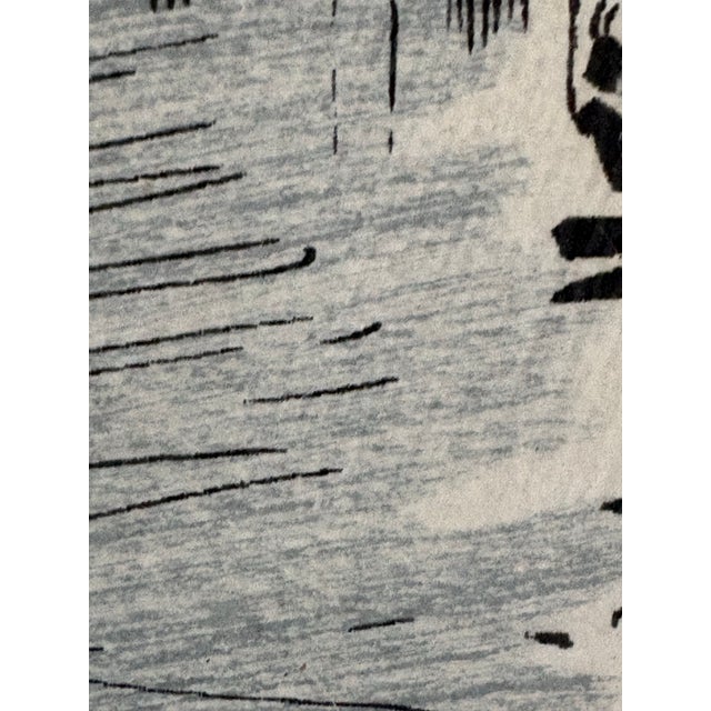 1950s Mid-Century Modern John Haymson Cityscape Framed Serigraphs - Pair For Sale In San Francisco - Image 6 of 10