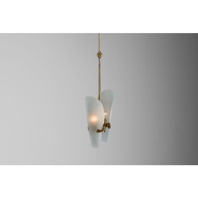 Model 1636 Pendant Lamp by Max Ingrand for Fontana Arte, Italy, 1960 For Sale - Image 15 of 18