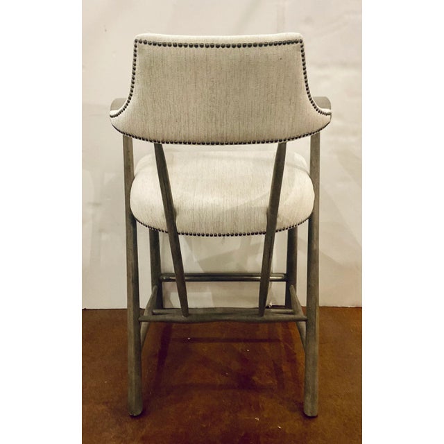 Hooker Organic Modern Stack Rock Counter Stools Pair For Sale In Atlanta - Image 6 of 7