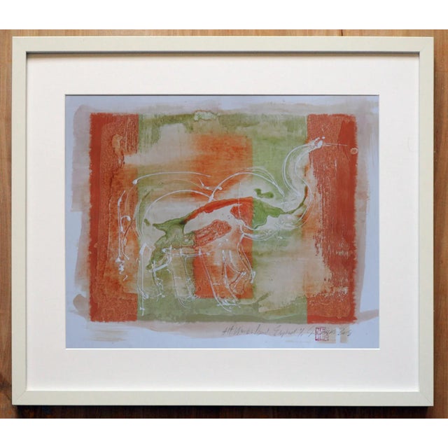 Painting on heavy stock brings a pop of life to any room. See the others in the series, too, to create a dramatic...