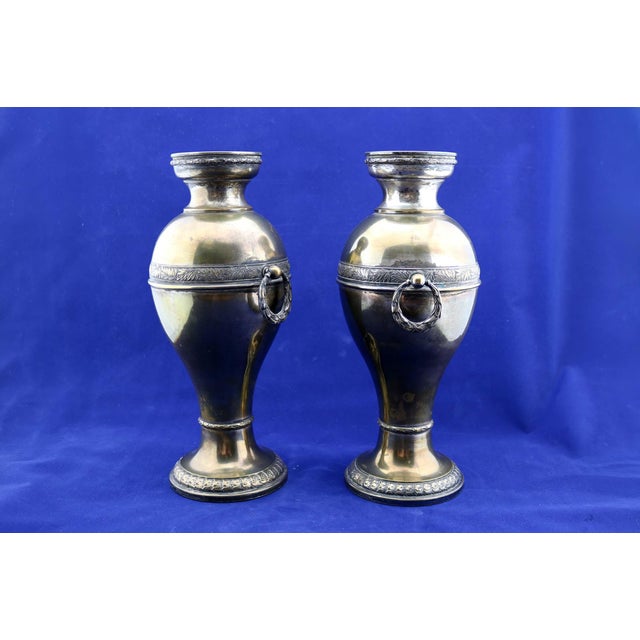 Victorian Amphoras, 1890s, Set of 2 For Sale - Image 4 of 6