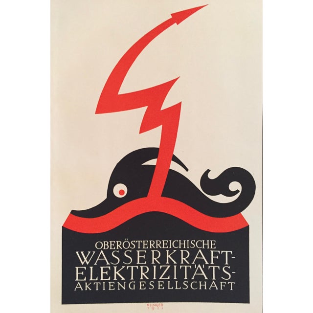 About The Poster: I fell in love with Julius Klinger when I first found a portfolio of his works at auction in New York a...