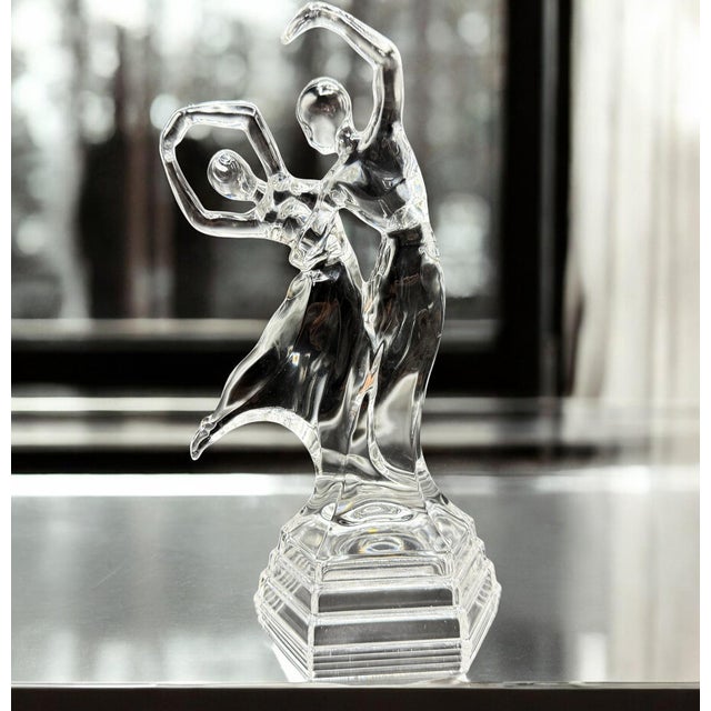 Italian Crystal Bolero and Dance Figurine from Royal Crystal Rock, 1980s For Sale - Image 3 of 11