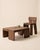 Brown The Knot Coffee Table by Luis Gimeno For Sale - Image 8 of 9
