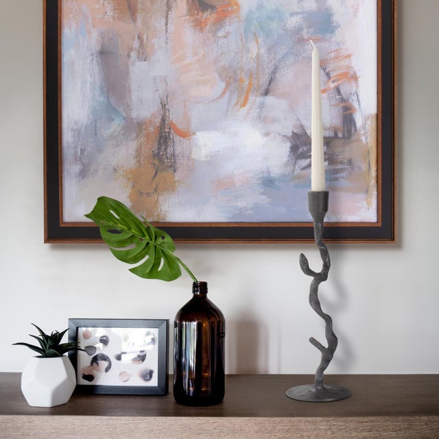 Crooked Branch Candlestick- Tall For Sale - Image 11 of 11