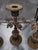 Mid-Century Modern Antique Bronze Candleholders For Sale - Image 3 of 10