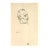 1960s Egon Schiele Lithograph 59 Portrait of Gustav Klimt Reproduction For Sale