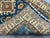 Blue and Beige Kazak-Style Wool Runner Rug, Natural Dyes, 2'8" X 9'9" For Sale - Image 14 of 14