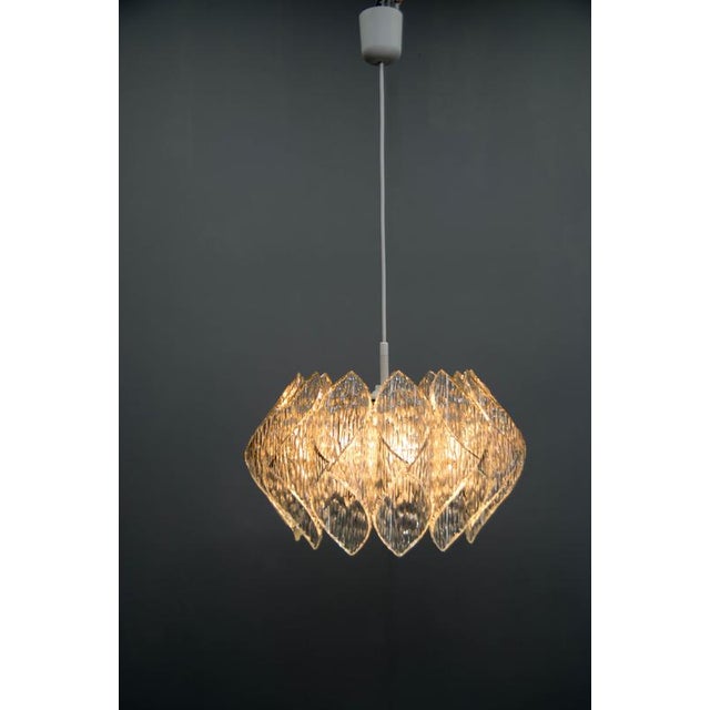 1960s Mid-Century Resin and Glass Pendant, 1960s For Sale - Image 5 of 14