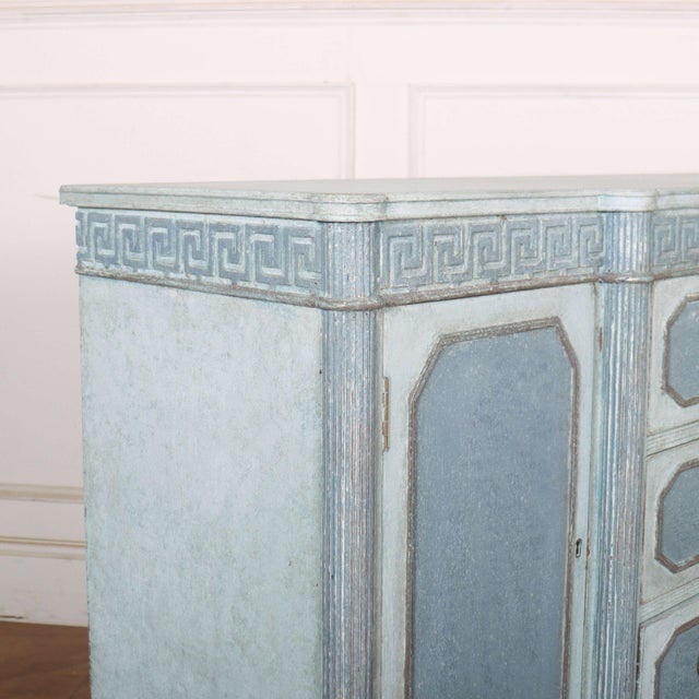 French Painted Sideboard, 1920s For Sale - Image 9 of 13