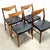 Mid-Century Modern Glyngøre Stolefabrik Set of 4 Rosewood Model No. Gs60 Dining Chairs Designed by Arne Wahl Iversen For Sale - Image 3 of 14