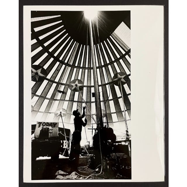 1995 photograph of the Cole Brothers Circus raising the big top in Boston by Jim Mahoney a well known Boston Herald...