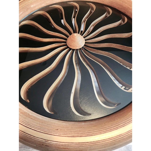 A rendition of the mighty turbine engine, a masterpiece of engineering. Instantly recognizable, this table will command...