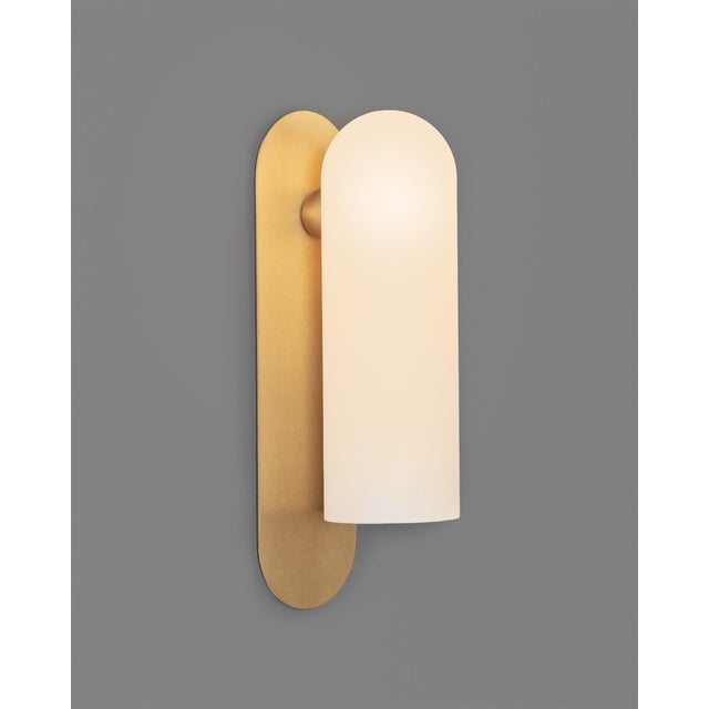 Metal Odyssey Wall Sconce Large For Sale - Image 7 of 12