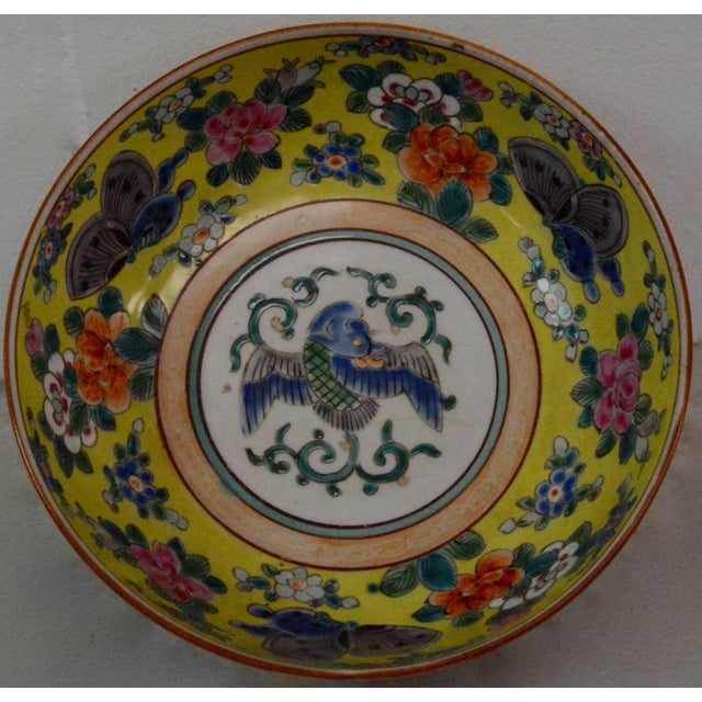 Early 20th Century Nippon Porcelain Oriental Bowl For Sale - Image 4 of 7