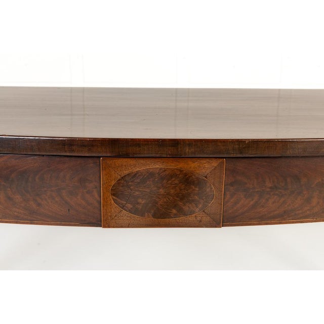Brown 18th Century English Mahogany Serving Table For Sale - Image 8 of 11