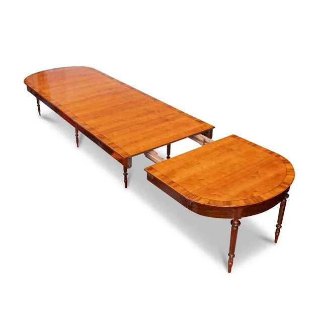 Oval Dining Table, Southern Germany, 1840s For Sale - Image 6 of 7