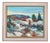 Nils Dramé, Winter Landscape, 1960s, Oil Painting on Canvas, Framed For Sale